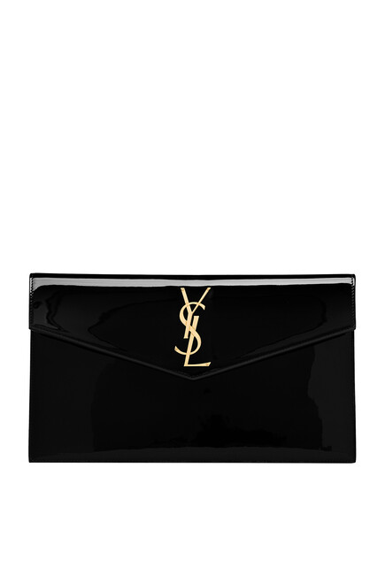 Uptown Patent Leather Pouch